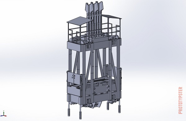 3D model cage