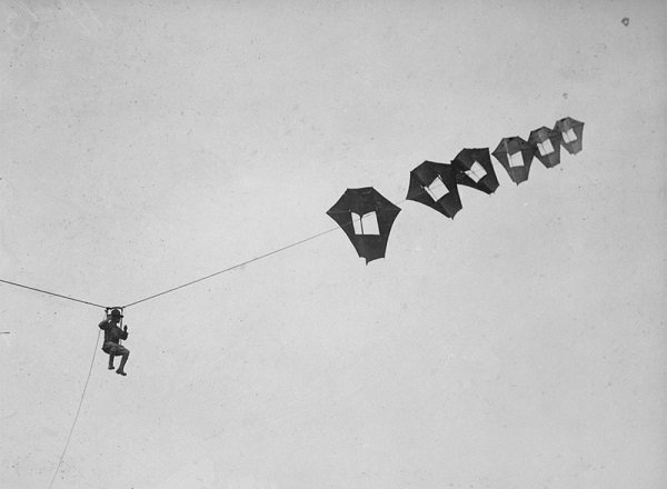 Использование воздушных змеев в конце 19 века